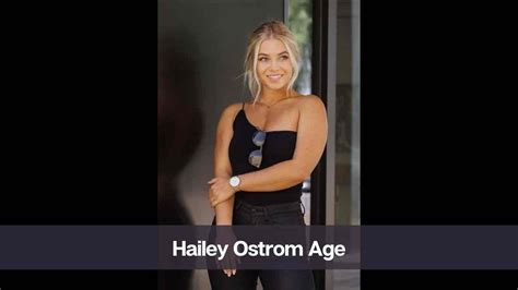 Hailey Ostrom Wiki, Age, Height, Education, Family and Net Worth